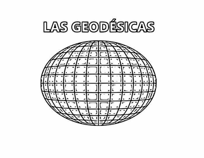 En una esfera las líneas rectas se llaman geodésicas
