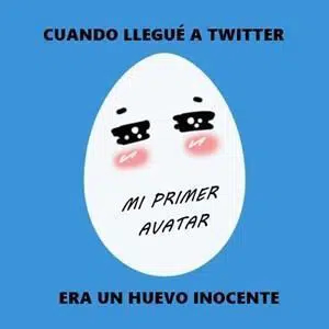 cuando llegué a Twitter era un huevo inocente