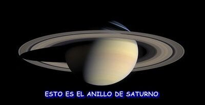 anillo de Saturno