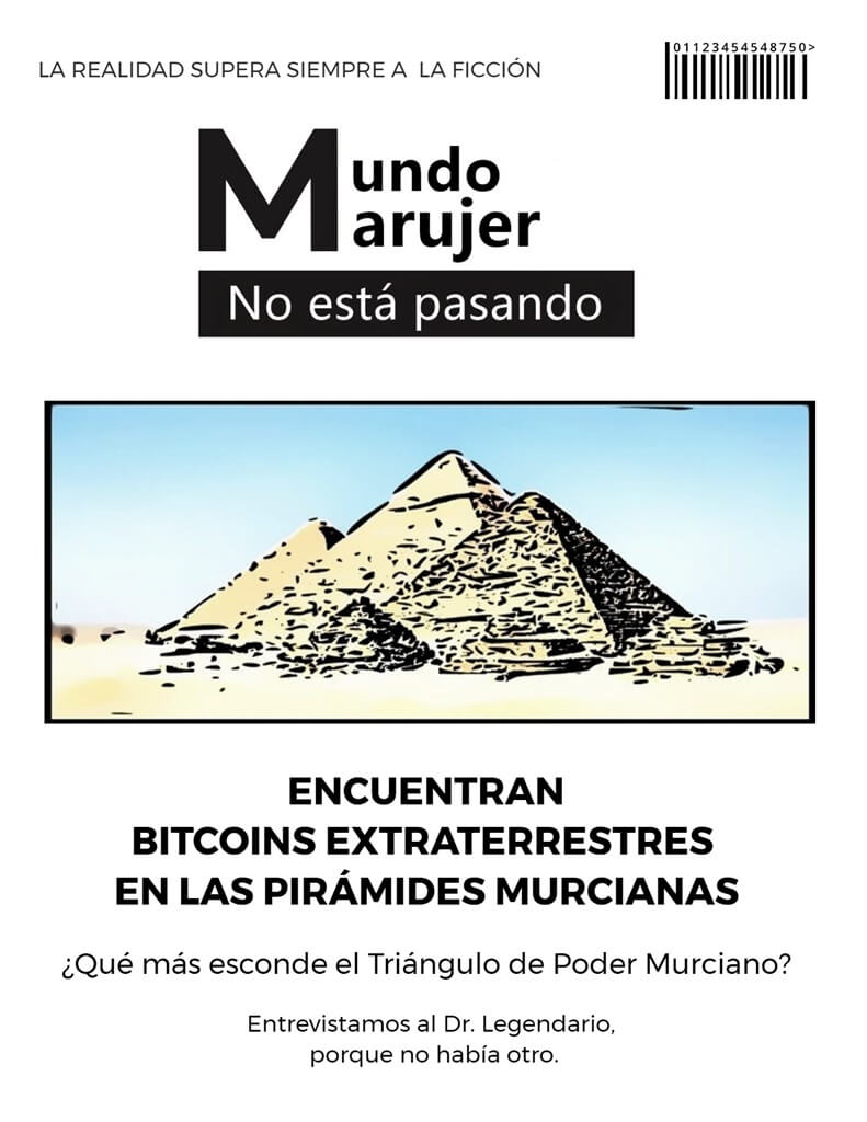 no dejan de aparecer cosas misteriosas en las Pirámides Murcianas