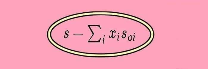 incremento de entropía por mol que se produce al mezclar gases a las mismas T y p